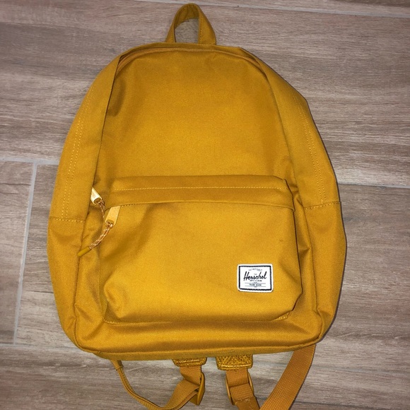 herschel yellow bag